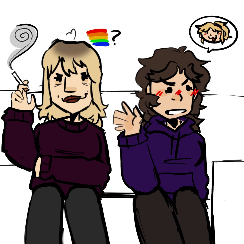 solarsnag's tweet photo. Girls night in where they watch shitty reality tv and talk about the pretty blonde that Max does 🚨NOT🚨 have a crush on (thats a lie she has a huge crush on Vanessa)
—
#fnaf #fnafmovie #maxnessa #maxfnaf #fnafmax #vanessafnaf #fnafvanessa #auntjane #auntjanefnaf #fnafauntjane https://t.co/vqsI3BiAHP