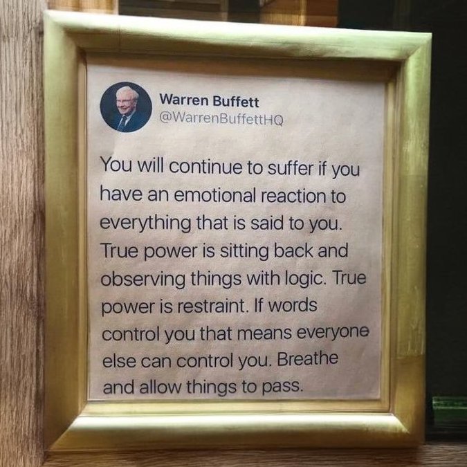 Learn to control your mouth, mind, and mood.
