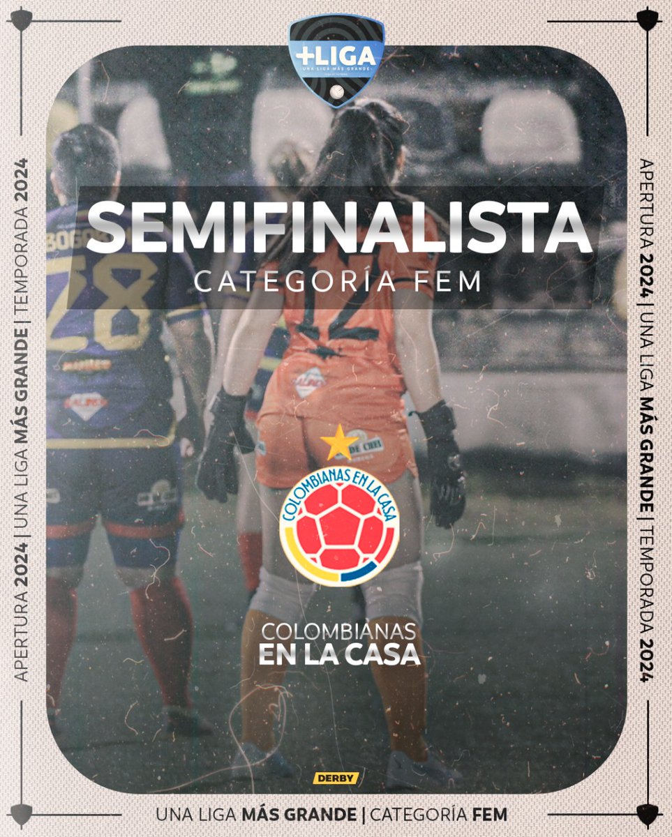 ligadetuiteros's tweet photo. Las campeonas vigentes ya están en semifinales de la +Liga ⚡⚽✨

¡Bienvenidas, @colombiaaencasa! 🫡

#UnaLigaMásGrande https://t.co/Sbq72NpdoV