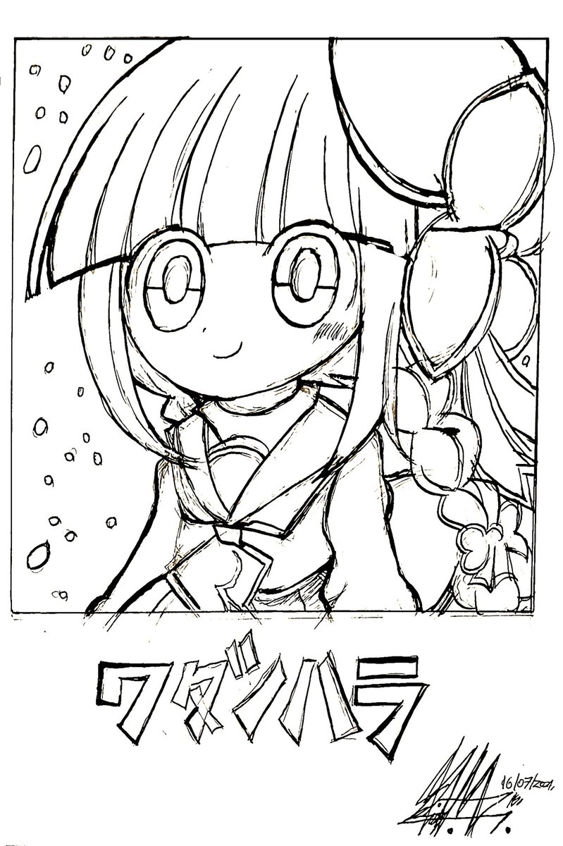 aymengo_2022's tweet photo. Hola gente cómo están? Aquí un dibujo que hice estos días sobre Wadanohara. Honestamente no he jugado el videojuego, pero me gusta mucho su arte simple. Espero que les guste!! ^^
#draw #drawing #traditionalart #edition #mangaart #manga #japanesetext #wadanohara #videogames #cute https://t.co/bY2JK9wKPR