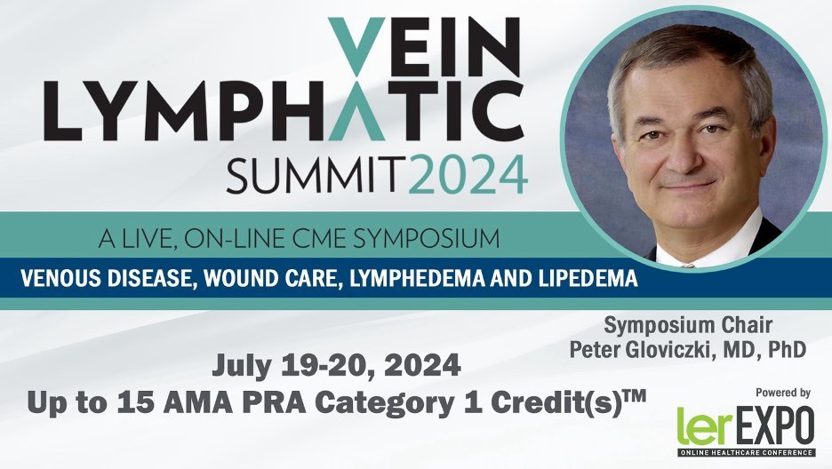 Peter Gloviczki, MD (@gloviczki) on Twitter photo A WORLD SUMMIT! Join us with vein and lymphatic specialists from 52 countries of 6 continents for this WORLD EVENT. Free for trainees (code RESFEL), international specialists (code INTL). Register now at vls24.lerexpo.com
<a href="/VenousSymposium/">Venous Symposium</a> <a href="/VenousForum/">American Venous Forum | AVF</a> <a href="/VascularSVS/">Society for Vascular Surgery</a> <a href="/myAVLS/">AVLS</a> A WORLD SUMMIT! Join us with vein and lymphatic specialists from 52 countries of 6 continents for this WORLD EVENT. Free for trainees (code RESFEL), international specialists (code INTL). Register now at vls24.lerexpo.com
<a href="/VenousSymposium/">Venous Symposium</a> <a href="/VenousForum/">American Venous Forum | AVF</a> <a href="/VascularSVS/">Society for Vascular Surgery</a> <a href="/myAVLS/">AVLS</a>