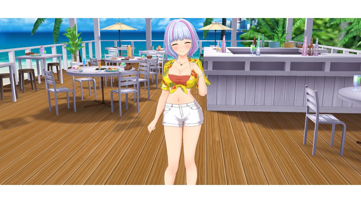 イベント報酬で入手できる「久々利 トモ(トロピカルアロハ)」には