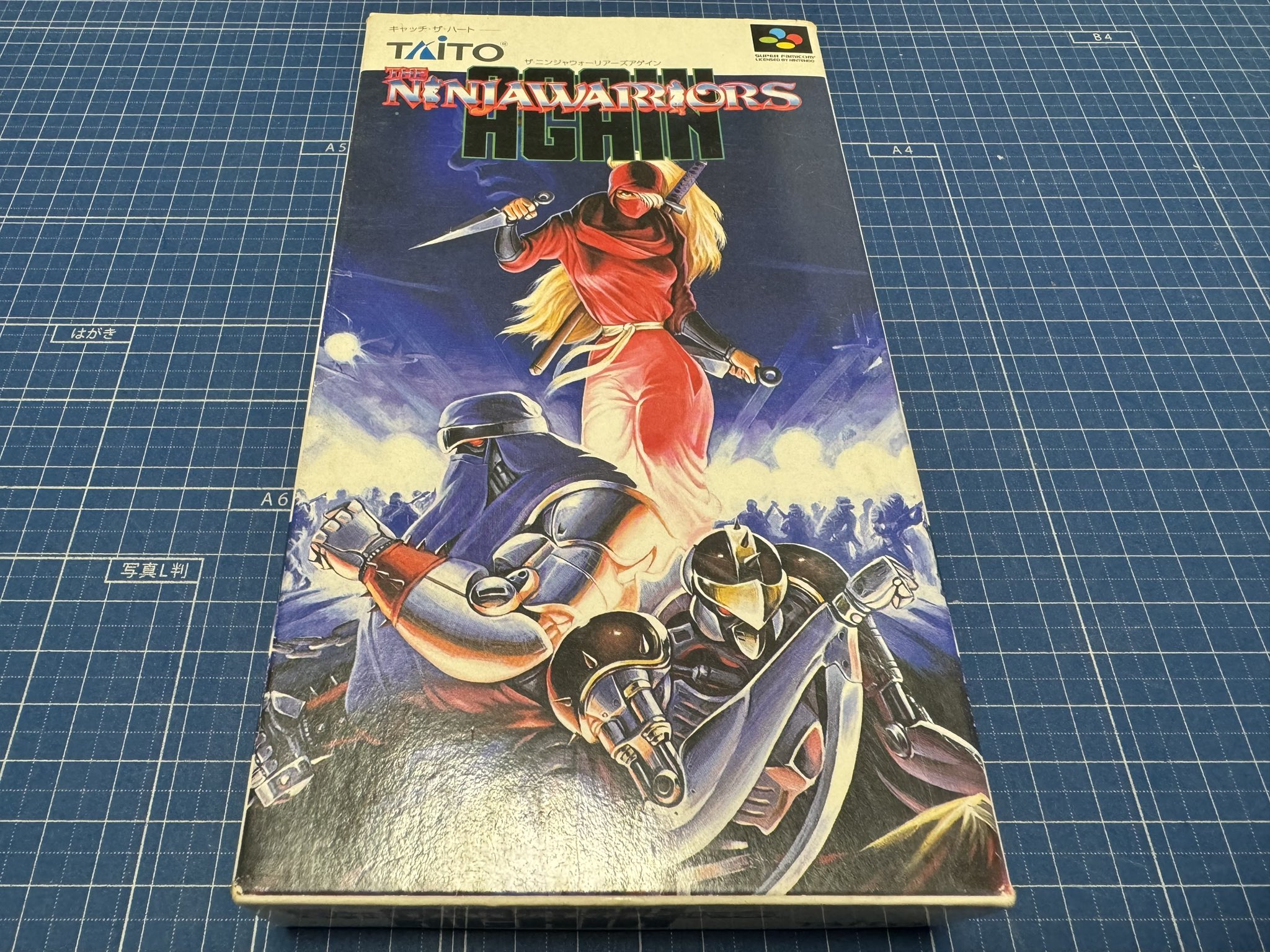 中古 SFC スーパーファミコン ザ・ニンジャウォーリアーズアゲイン THE