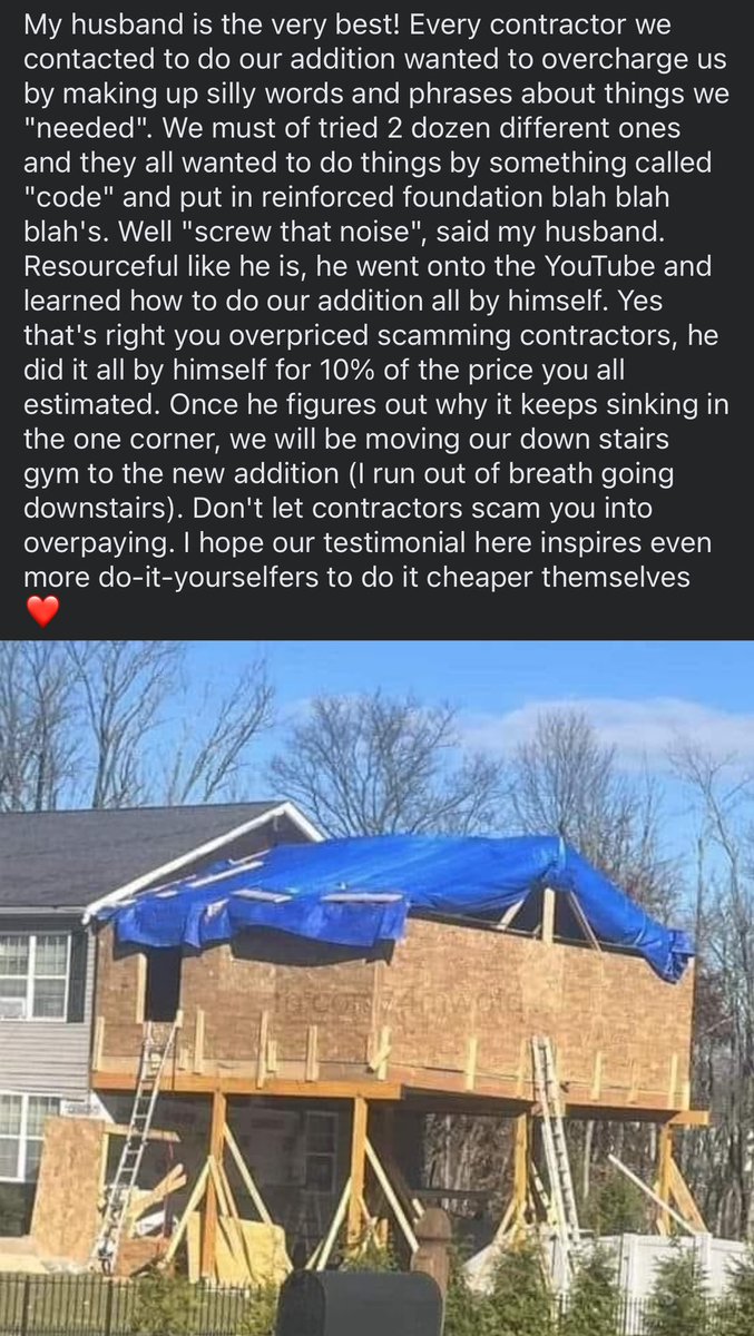 basednerd_'s tweet image. You can DIY anything  you put your mind to. 

With the digital age we live in, it is preposterous to not utilize things like YouTube and google to learn new things. 

Contractors will soon be taken over by AI.