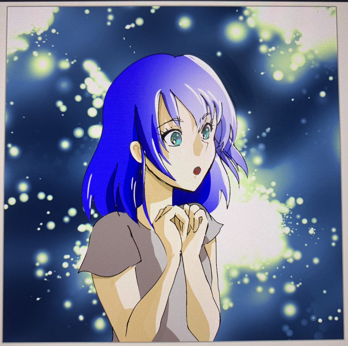 光をみつけた女の子
#illustration  #イラスト　#女の子 #絵