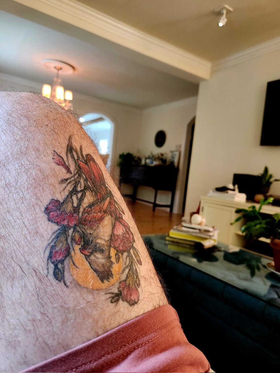 It's been 3 years now and I still will just stare at my #tattoo