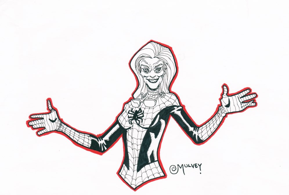 AUNT MAY would look good in the suit. 

Tell me I’m wrong.