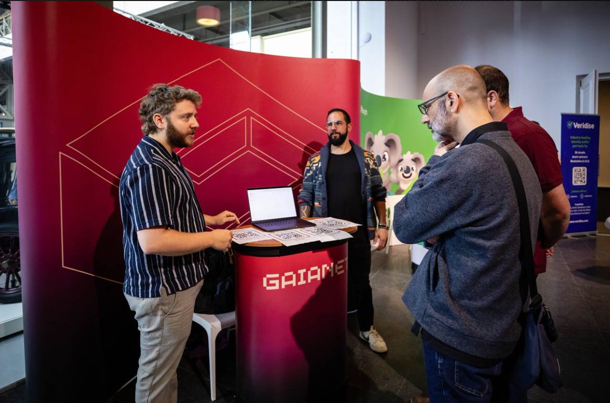 Gaianet_AI's tweet photo. EthCC is a wrap! Super pumped after an awesome four days of conferences, networking, and learning at the largest annual European #Ethereum event. 🚀

Check out the highlights from three of our favorite events: the #AI + DEPIN Happy Hour, Coffee Break at ETHCC and HackSeason! 👏 https://t.co/e8uuz8RkG1