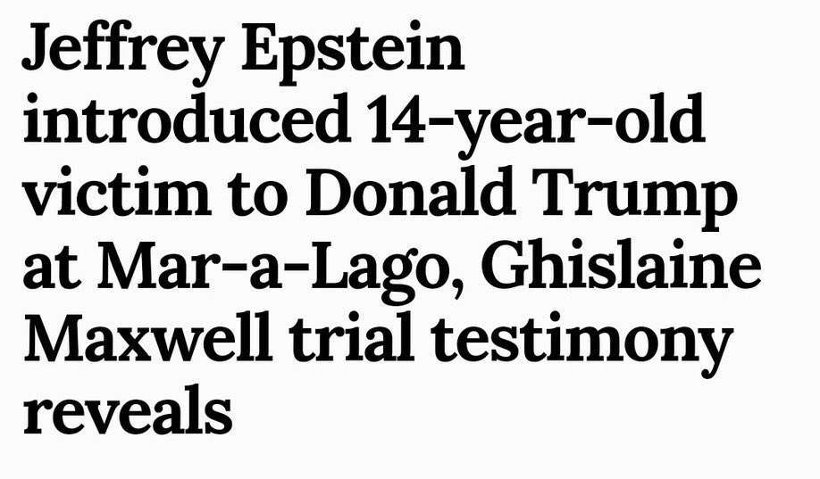 This seems important… 
#TrumpPedoFiles