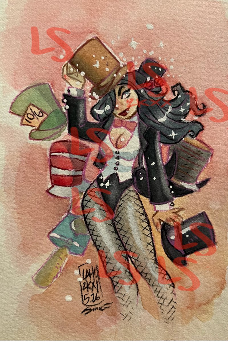 SeidmanLea's tweet photo. #ZATANNA 
My matted Zatanna print will be at table HH16 for #SDCC2024 where I’m a ✨Special Guest!✨ https://t.co/4lb0qpB3a8