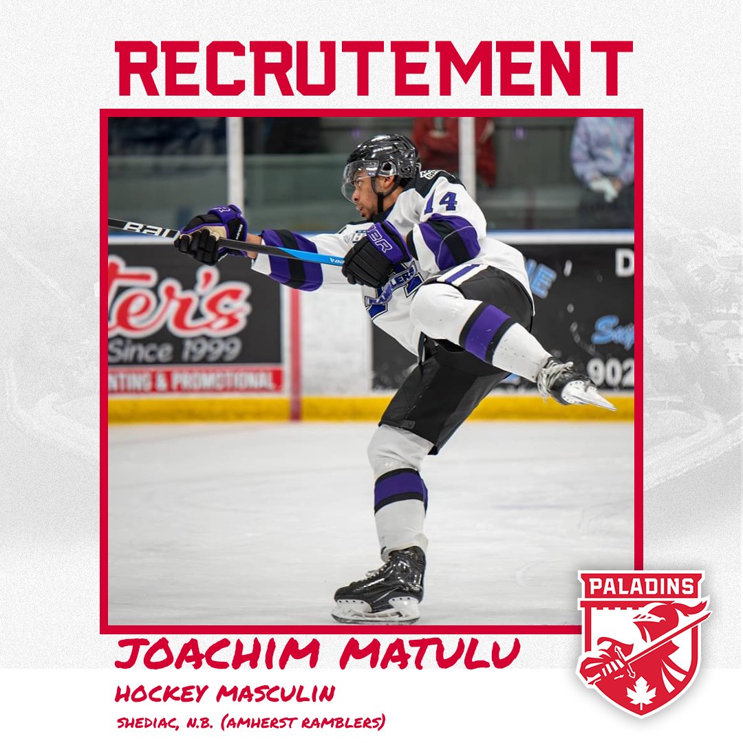 RMC Men’s Hockey adds Joachim Matulu!

🗞: bit.ly/4d3w9Qf

//

L’équipe de hockey masculin du CMR ajoute Joachim Matulu!

🗞: bit.ly/4d3w9Qf