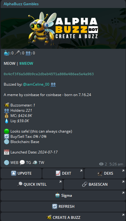 AlphaBuzz Gambles tweet media