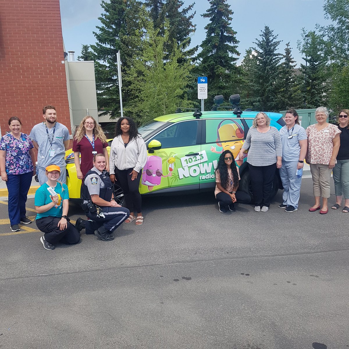 Big thanks to the folks at <a href="/AHS_media/">Alberta Health Services</a> for being so inviting!

#1023NOWradio #NOWtrucksicle #YEGradio #JoinTheConversation