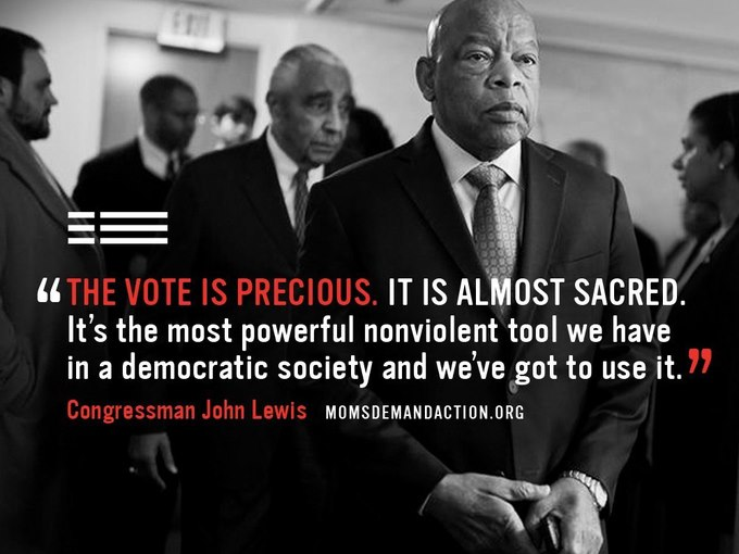 time4kind's tweet photo. John Lewis has been 4 decades my hero. #JRL007 A life of steady, unflinching good. His eyes on the Beloved Community. He mends, defends, tends. He shines. He is study upon the ground, builds the infrastructure of kind.
He walks the talk. Rest In Power. https://t.co/Wts7EiZCuY