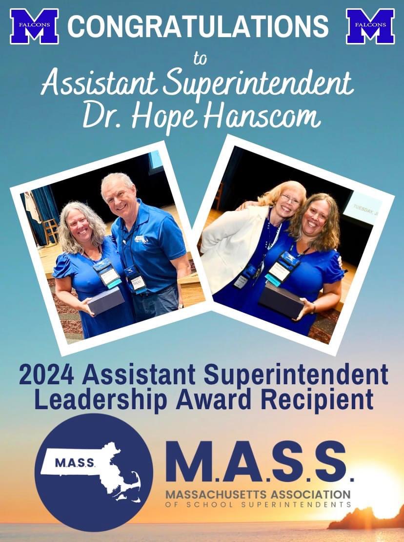It’s great to be in #Mashpee because of Dr. Hanscom 💙