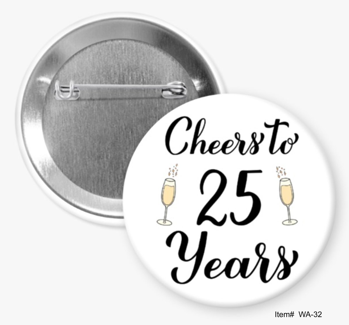 I finally got my "Wedding Anniversary" Buttons done in Hommel's Buttons.  Celebrate your next anniversary with one of these buttons.

Here is the link to them:  hommelsbuttons.com/wedding-annive…

Here is the link to Hommel's Buttons:  hommelsbuttons.com