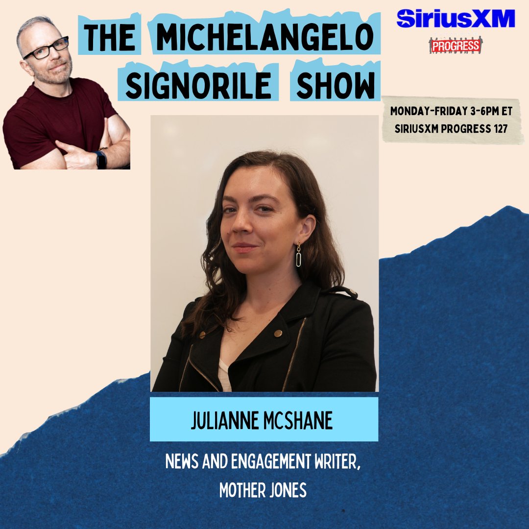 SiriusXMProg's tweet image. ‼️ On today's @MSignorile Show ‼️

@JulianneMcShane of @MotherJones joins to talk about the Republican Party's #antichoice agenda

🔊Listen Here:
siriusxm.us/Signorile
Give us your calls at: 866-997-4748