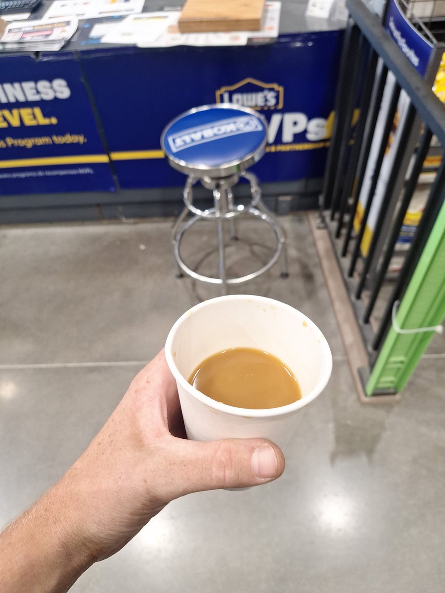 Big thanks to the Lowes Pro Center to keep me going on this long day.