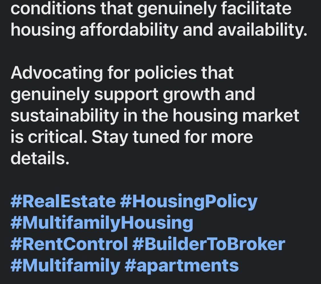 chezeider's tweet photo. Multifamily Owners:
Biden proposes a 5% rent cap for landlords w/50+ units, removing tax benefits for violators. NMHC @ApartmentWire warns this reduces housing supply. The Housing Solutions Coalition says focus on expanding housing, not controlling rents.
#RealEstate #RentControl https://t.co/fkvD2AdkXc
