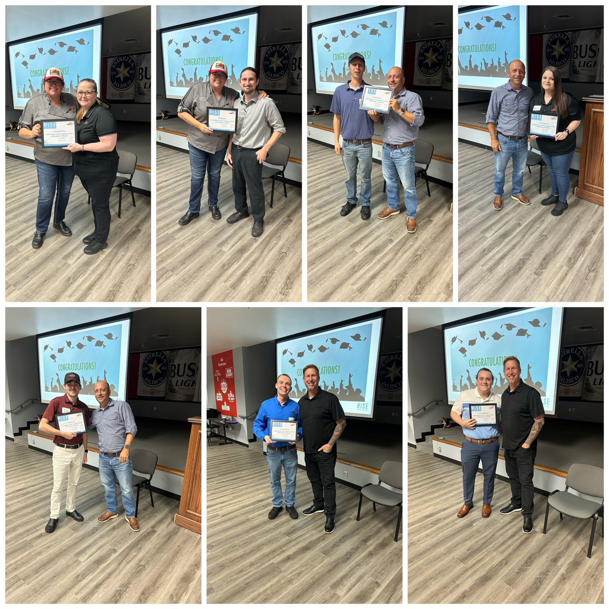 Taryn Mahaffey (@taryn_mahaffey) on Twitter photo Congratulations to our newest CGC #ChilisRISE graduates! Great group of leaders with bright futures!! #chilislove <a href="/neufeldjosh1/">Josh Neufeld</a> <a href="/EugeneFunnyMan/">Austin Sipes</a> <a href="/amanda3mckinney/">Amanda McKinney</a> @KentTaylor10 <a href="/CRUT8180/">Chris Rutledge</a> <a href="/Chilis/">Chili's Grill & Bar</a> <a href="/train3rgirl/">Kimberly Harding</a> Congratulations to our newest CGC #ChilisRISE graduates! Great group of leaders with bright futures!! #chilislove <a href="/neufeldjosh1/">Josh Neufeld</a> <a href="/EugeneFunnyMan/">Austin Sipes</a> <a href="/amanda3mckinney/">Amanda McKinney</a> @KentTaylor10 <a href="/CRUT8180/">Chris Rutledge</a> <a href="/Chilis/">Chili's Grill & Bar</a> <a href="/train3rgirl/">Kimberly Harding</a>