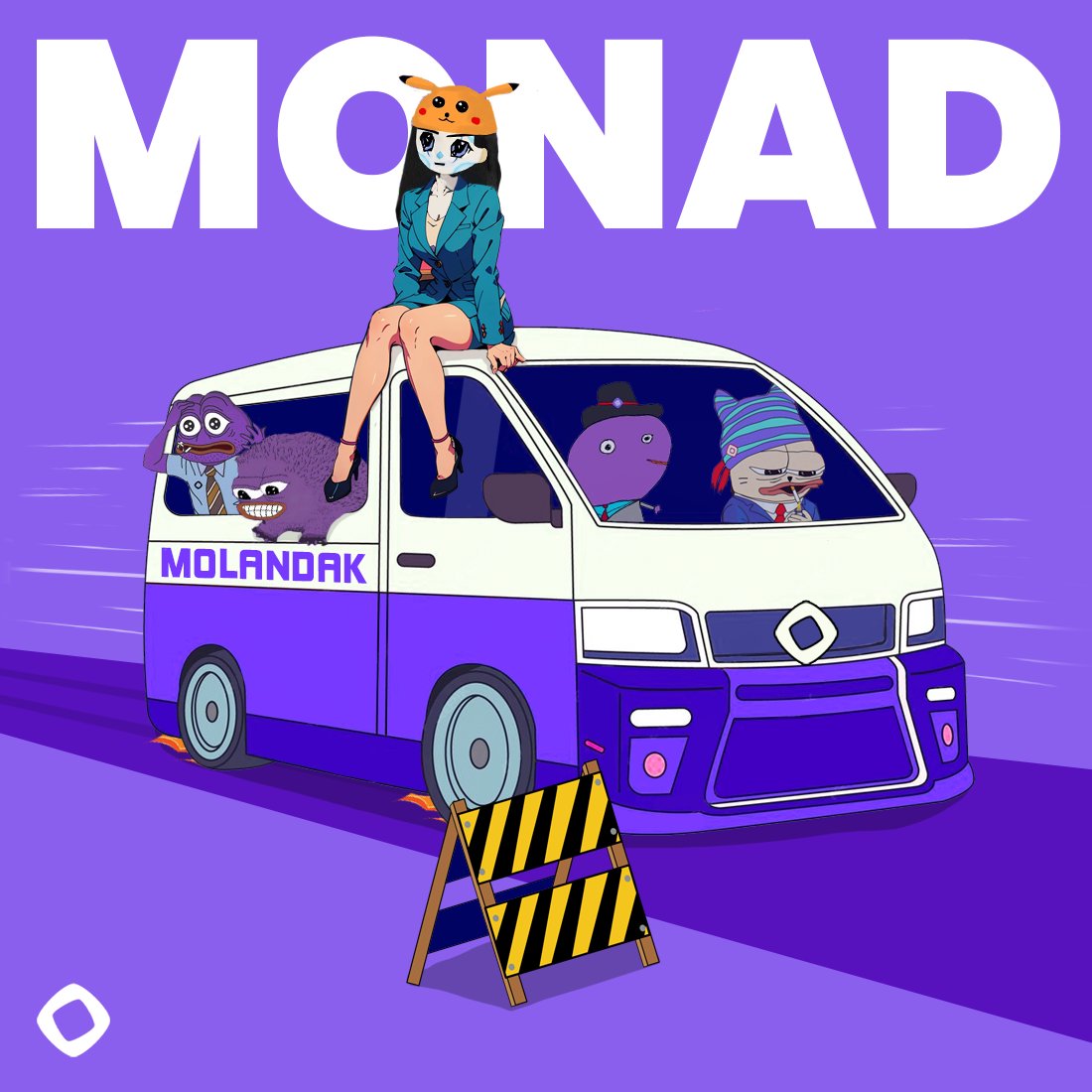 0xaliz's tweet photo. @monad_eco @0xkadzu Hey, i made this art for monad. i would be happy if i can get an invite link https://t.co/5Tdr8gbcF0