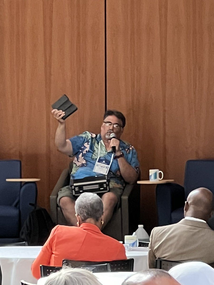 “This much carbon is in every gallon of gasoline.” —Don Haas, Director of Teacher Programming at The Paleontological Research Institution, discussing the future of climate education and why it’s important, at a #GLOBEMeeting2024 panel discussion.