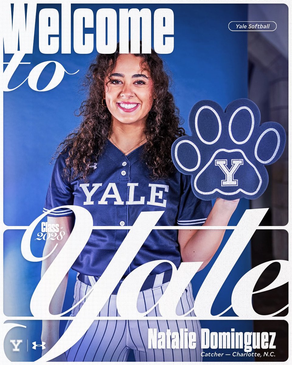 YaleSoftball's tweet photo. Let us introduce to you Natalie Dominguez!

🔹 #5️⃣8️⃣
🔹 Saybrook College
🔹 Charlotte, NC
🔹 Catcher

#GoBulldogs https://t.co/57uvMbdfft