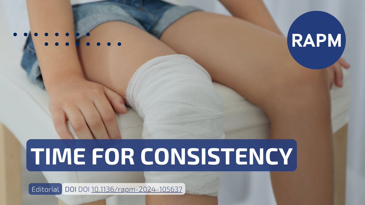 Regional Anesthesia & Pain Medicine (@rapmonline) on Twitter photo 🚨 High unwarranted variation in pain management for pediatric ACL reconstruction
In this editorial, <a href="/ESoffin/">Ellen Soffin, MD, PhD</a> <a href="/Faraj_RegAnesth/">Faraj Abdallah</a> and <a href="/EMARIANOMD/">Ed Mariano, MD, MAS, FASA, FASRA 🇺🇸🇵🇭</a> suggest ways to improve it!
📃 Editorial: bit.ly/3Y3Zjun
🔗 Original Research: bit.ly/3S8kd7y <a href="/Vidyachidambar1/">Vidya chidambaran, MD, MS, FASA</a> 🚨 High unwarranted variation in pain management for pediatric ACL reconstruction
In this editorial, <a href="/ESoffin/">Ellen Soffin, MD, PhD</a> <a href="/Faraj_RegAnesth/">Faraj Abdallah</a> and <a href="/EMARIANOMD/">Ed Mariano, MD, MAS, FASA, FASRA 🇺🇸🇵🇭</a> suggest ways to improve it!
📃 Editorial: bit.ly/3Y3Zjun
🔗 Original Research: bit.ly/3S8kd7y <a href="/Vidyachidambar1/">Vidya chidambaran, MD, MS, FASA</a>