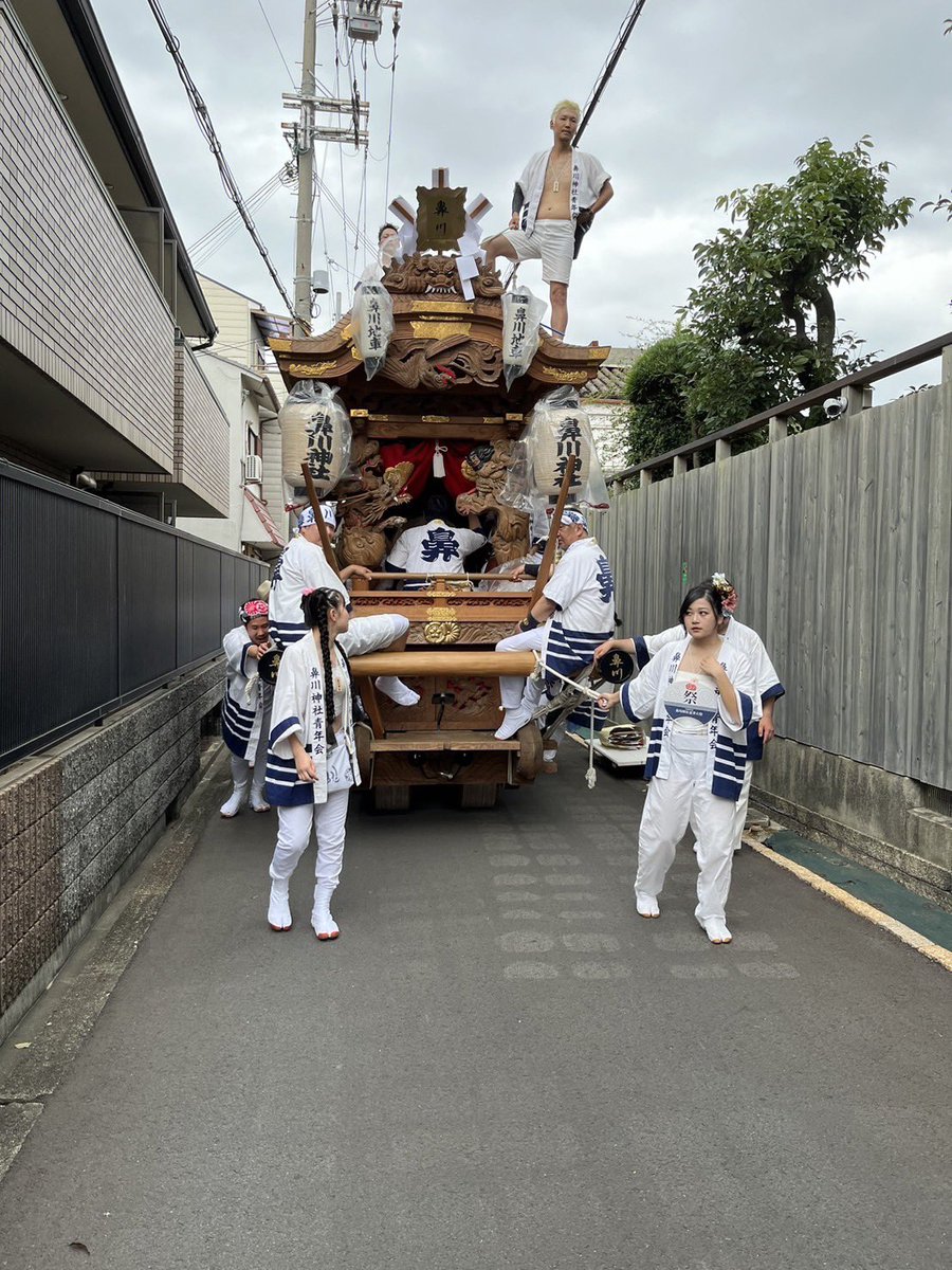 ghoul528's tweet photo. 地車楽しかった！ https://t.co/73jFfGyaSD