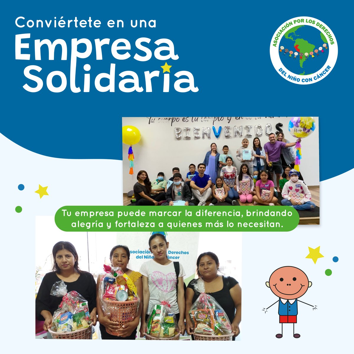 AsocDnc's tweet photo. ¡Únete a nosotros en nuestra misión de apoyar a los valientes guerreros que luchan contra el cáncer infantil! ❤

Para más información escribirnos a nuestro WhatsApp al ➡️ 948061062 o llámanos a nuestro fijo➡️ 3967221

#limaperu #empresa #apoyo #ninosfelices #solidaridad https://t.co/op9CxpSHf2