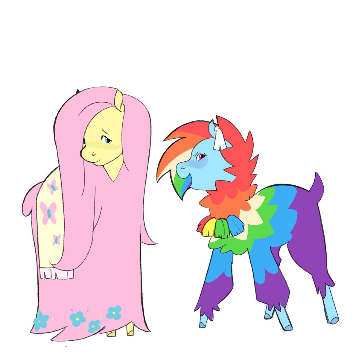 part 3: Rarity and Applejack 🦙