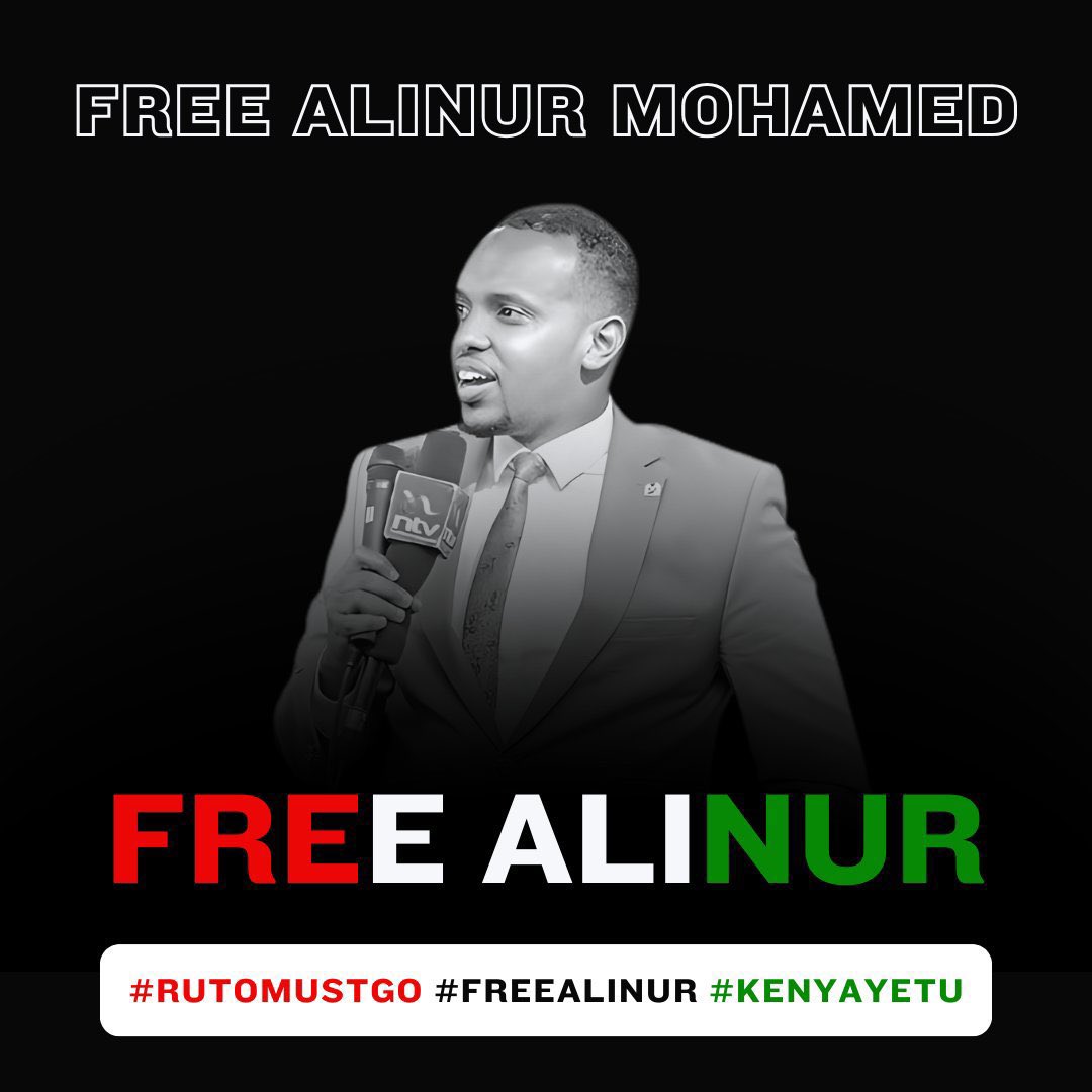 #FreeAlinur
#FreeAlinur
#FreeAlinur
#FreeAlinur
#FreeAlinur
#FreeAlinur
#OccupyUhuruPark
#RutoMustGo