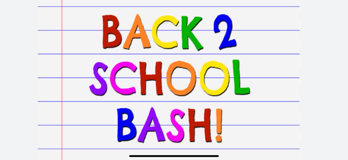 rsessesfrc's tweet photo. The Russell County Back to School Bash is set! The Bash will be August 16th at the Russell County Fairgrounds from 5:00 to 7:00. https://t.co/BmoONgqqk7