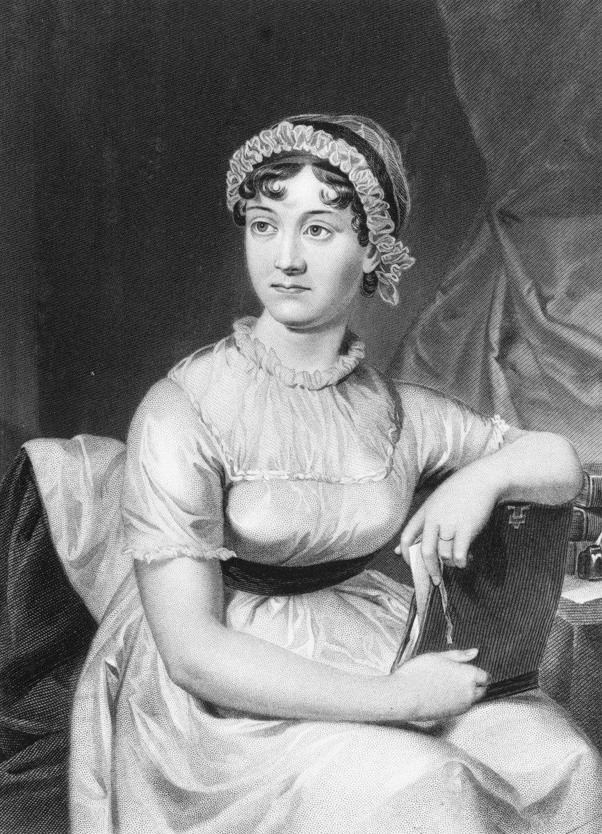 On the 18th of July, 1817, #JaneAusten passed away at the age of 41. 😢 📚