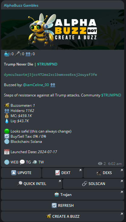 AlphaBuzz Gambles tweet media