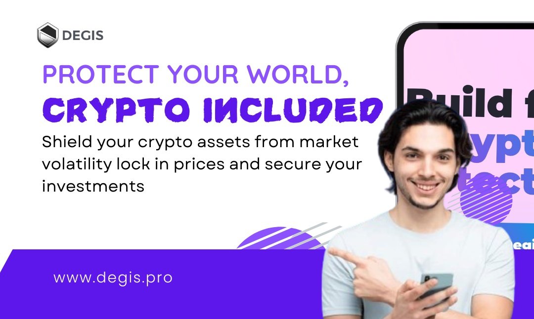 Assurancekeenth's tweet photo. Why settle for just safeguarding your real-world assets? With @ProjectDegis, you can Shield your #crypto assets from market volatility
Lock in prices and secure your investments
Sleep better knowing your digital wealth is protected
#Degis #CryptoProtection #PriceProtection https://t.co/fAgCb8iUCh