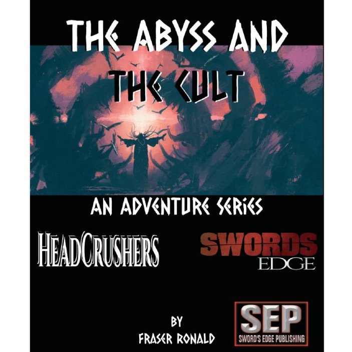 Go ahead and help yourself to 3 free dungeon crawling adventures in "The Abyss and the Cult"! 
This 63 page PDF is FREE to download (but you can tip the creator Fraser Ronald). 
Canada: tinyurl.com/3jdpsxya
UK: tinyurl.com/9wypvj23