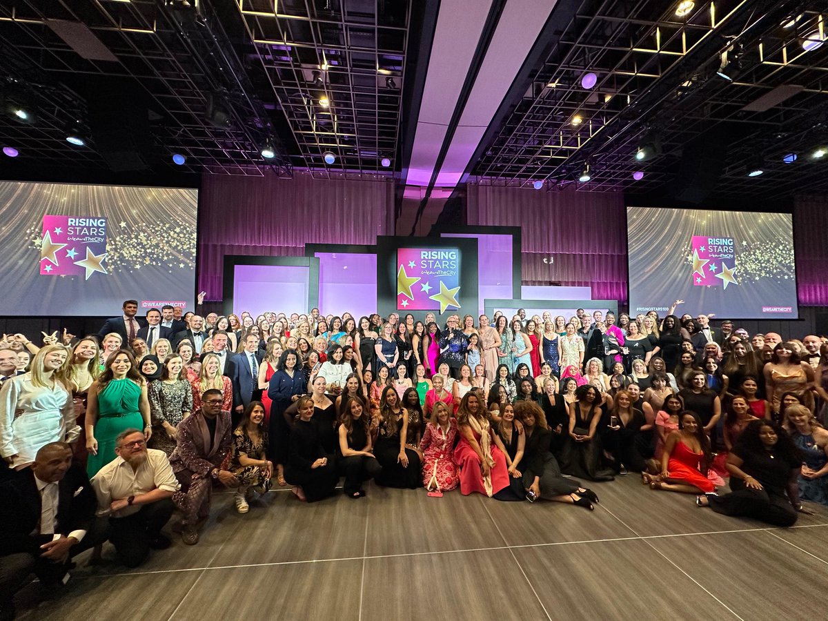 This evening I have had the pleasure of attending the <a href="/WeAreTheCity/">WeAreTheCity</a> #RISINGSTARS100 awards in London
🎉
I’m both humbled and privileged to be a recipient of the Editors Choice awards for my work at <a href="/Tech_She_Can/">Tech She Can</a>.  Huge thank you to Vanessa Vallely OBE and her team 🥰💜