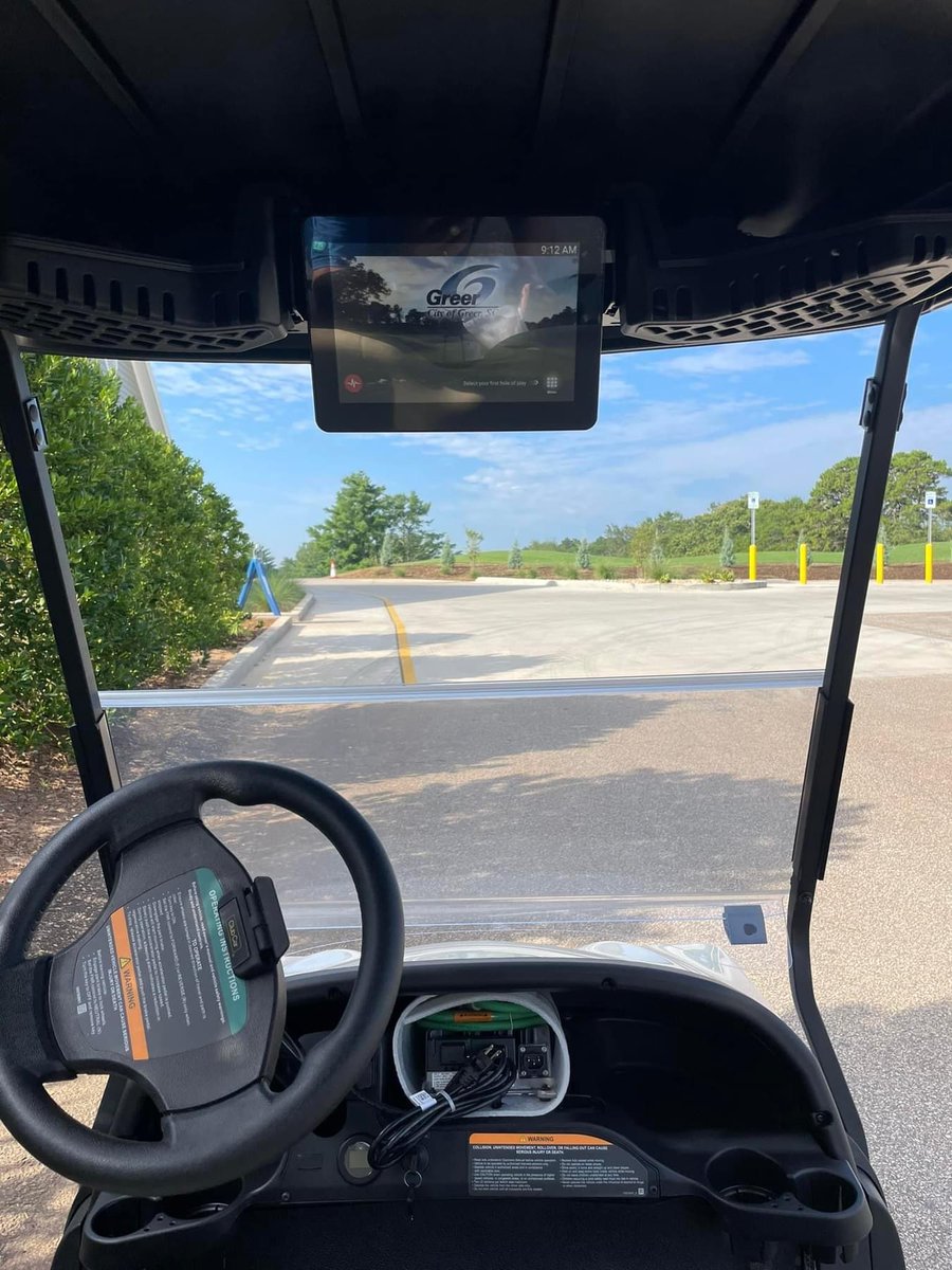clubcar's tweet image. Congratulations and thank you to our friends and partners at the fun and friendly @GreerGolfCourse &amp;amp; Country Club and the City of Greer! You made the best choice in partnership with your Black and Gold family! 🤩🤝
