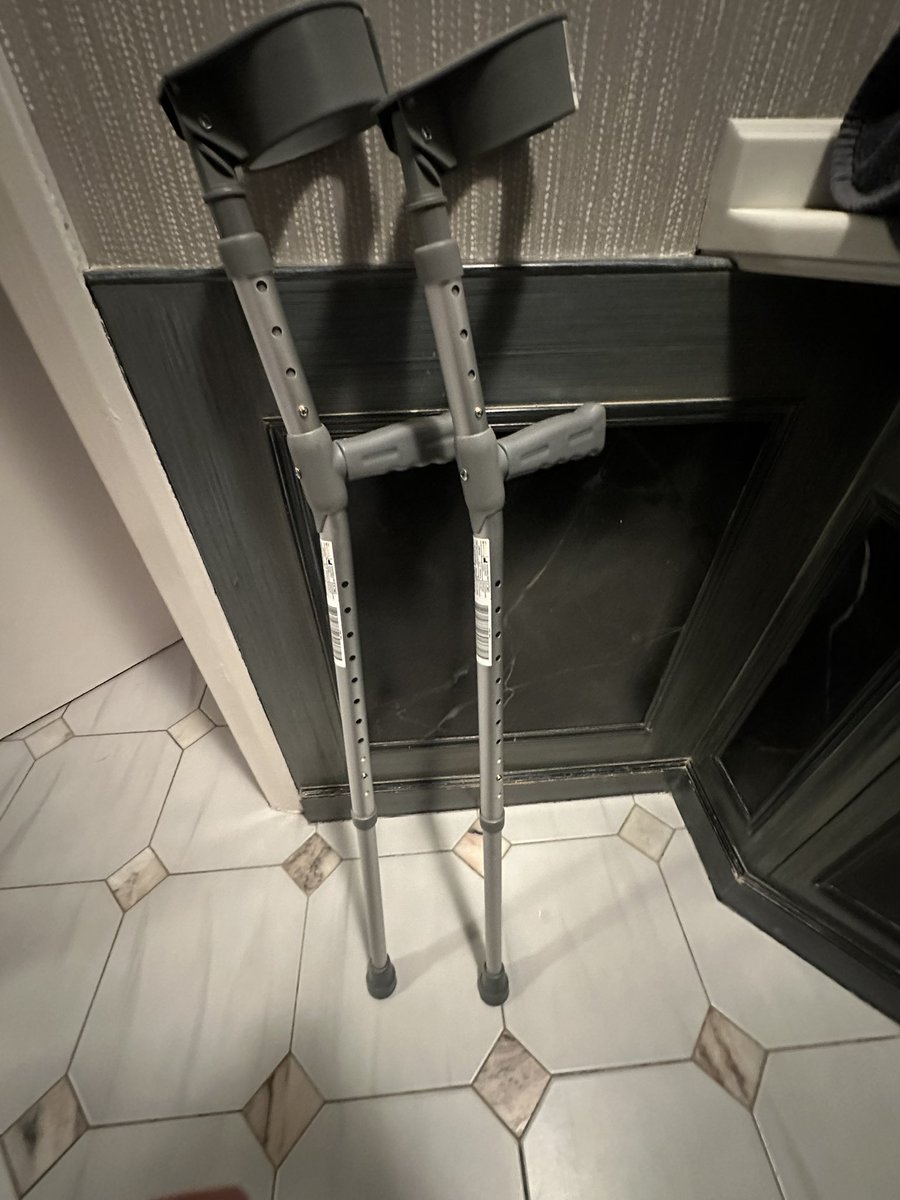 Happy birthday to my amazing husband. 1st pic from Sat. 2nd pic today. His birthday was spent looking after me learning how to use these sticks that I need from my injury yesterday instead of us leaving for his b’day getaway. 🫤#happybirthday #geezerbutler