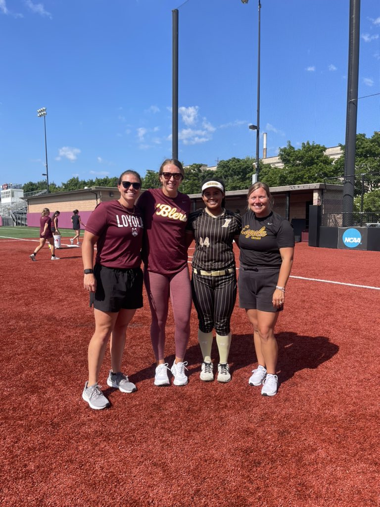 Thank you <a href="/RamblersSB/">Loyola Softball</a> for the awesome camp! Thank you <a href="/LUCCoachAbbott/">Alicia Abbott</a>, <a href="/kileyjones00/">Kiley Jones</a>, <a href="/CoachWoo24/">Alaynie Woollard</a> &amp; players for the feedback, instruction, and fun atmosphere! #ipfbethebest <a href="/IowaPremierFP/">Iowa Premier Fastpitch</a>