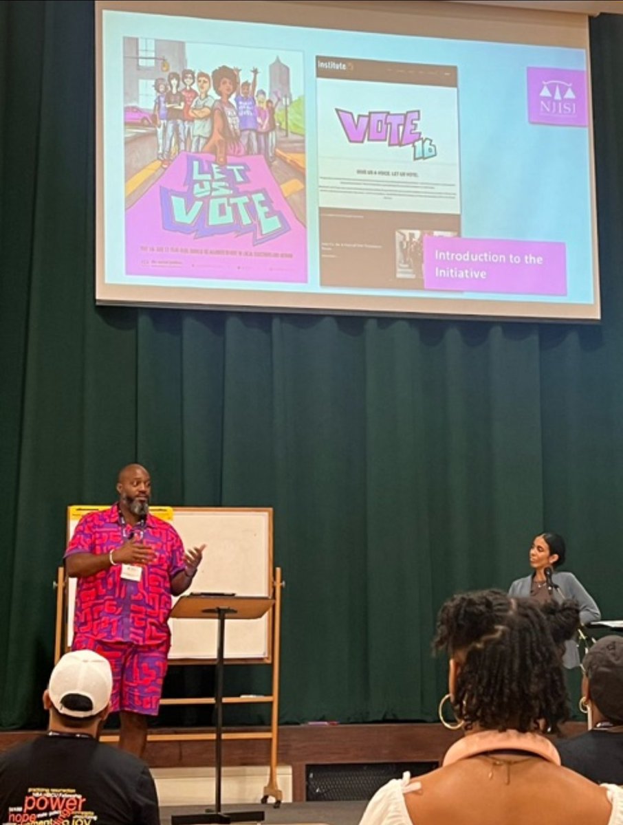 Micauri and @PastorTim33 co-led a workshop on our #Vote16 advocacy at the <a href="/ChildDefender/">Children's Defense Fund</a> Freedom School Program at its historic Alex Haley Farm in Tennessee where they presented to 450 people of faith and youth advocates from across the country!