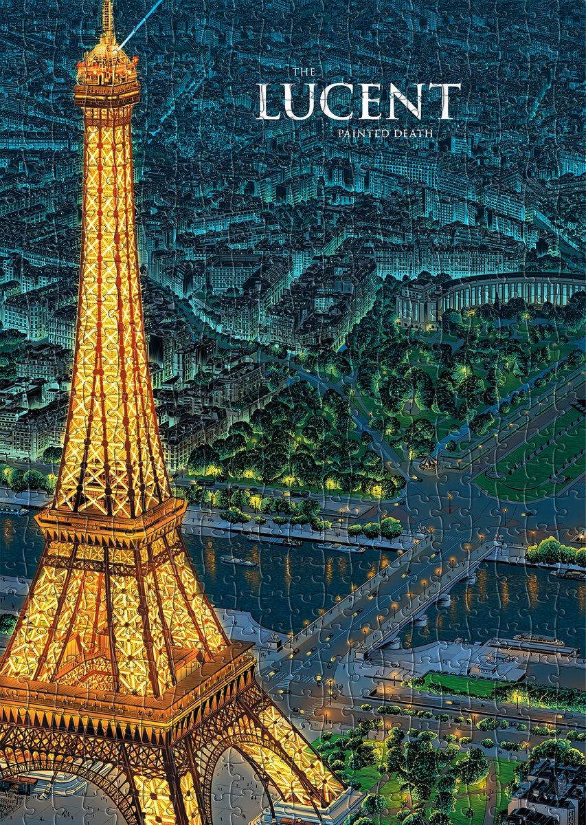 thelucentcomic's tweet photo. For a VERY limited time only, I'm offering these 3 puzzles on my site. They'll only stay up until I've received my IGG and KS funds, at which point I'll be putting in the order to have them made. So if you were wanting any of these, now's the time!
First one is the Eiffel Tower https://t.co/s2gDAdq1vm
