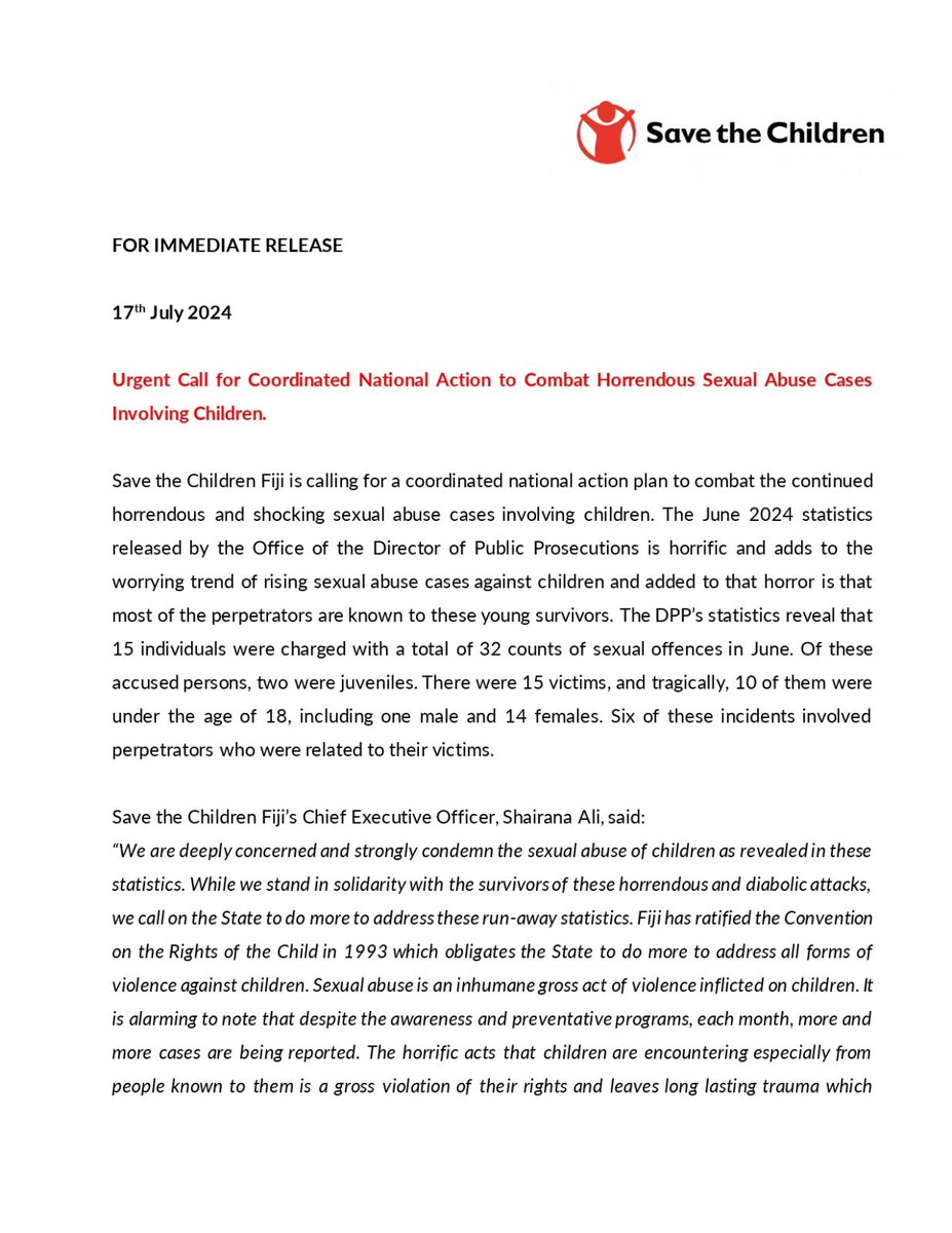 Save the Children FJ tweet media