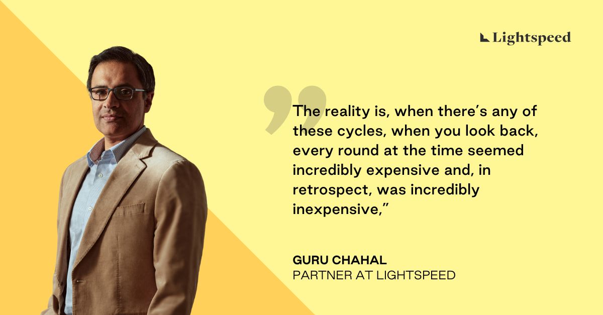 Lightspeed (@lightspeedvp) on Twitter photo Yesterday at <a href="/FortuneMagazine/">FORTUNE</a> <a href="/brainstormtech/">Fortune Brainstorm Tech</a>, Lightspeed Partner <a href="/GuruChahal/">Guru Chahal 🇺🇸</a> joined a discussion led by <a href="/agarfinks/">Allie Garfinkle</a> on the current AI landscape.
Key takeaways: when we look back, early digital valuations were shockingly low. AI is on a similar path. Today's AI valuations may Yesterday at <a href="/FortuneMagazine/">FORTUNE</a> <a href="/brainstormtech/">Fortune Brainstorm Tech</a>, Lightspeed Partner <a href="/GuruChahal/">Guru Chahal 🇺🇸</a> joined a discussion led by <a href="/agarfinks/">Allie Garfinkle</a> on the current AI landscape.
Key takeaways: when we look back, early digital valuations were shockingly low. AI is on a similar path. Today's AI valuations may