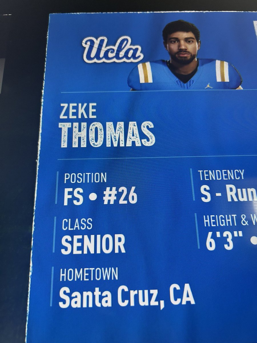 Cabrillo College Football (@cabrillofb_) on Twitter photo Cabrillo/Soquel alum Zeke Thomas is in the game! Representing in the new EA college football game. Who’s going to be the next Hawk in the game?! BE GREAT!
#BallAtTheBeach
<a href="/shmoney772/">Zeke Thomas</a> Cabrillo/Soquel alum Zeke Thomas is in the game! Representing in the new EA college football game. Who’s going to be the next Hawk in the game?! BE GREAT!
#BallAtTheBeach
<a href="/shmoney772/">Zeke Thomas</a>
