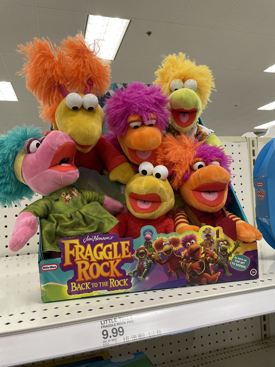 SteveOSaysStuff's tweet photo. Rock On!!! 🤟🤩
#FraggleRock #TargetToys #ToyHunt https://t.co/MylWiHWfQC