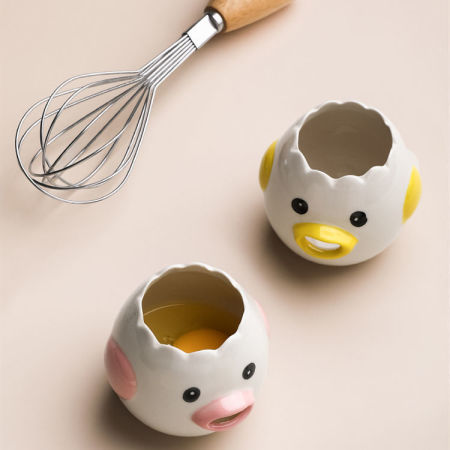 pepperkitchen78's tweet image. 2Pcs Egg Separator Egg Yolk White Separator; Ceramic Creative Cute Cartoon Style Egg Filter Splitter Opener Kitchen Tool!

check PRICE at:
pepperkitchenshop.com/products/view/…

#eggseparator #kitchenutensils #pizzacutter #kitchentools #grater #teastrainer #doughcutter #potatomasher #slicer