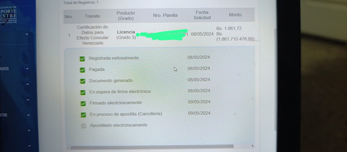 comgaby's tweet photo. @mccoam @jpradovi @InttContigo @Consulares_VE Espero solucionen pronto @InttContigo ya va para 2,5 meses y aún está en proceso de apostilla. Habiliten algún procedimiento manual para apostilla como es el de certificación de antecedentes penales.  Necesito el documento. https://t.co/jY4as7AD6P