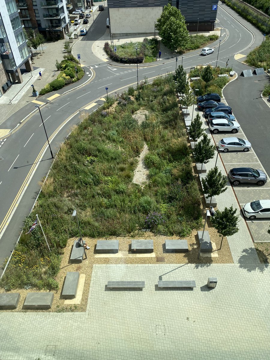John Clare Countryside event today gave me a chance to see some new parts of the city up close - new <a href="/AngliaRuskin/">ARU</a> campus (hosts for the event) and an impressive SUDs set up at Fletton  Quays #Peterborough
